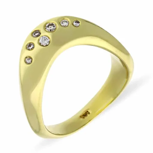 Brillant-Ring Gelbgold