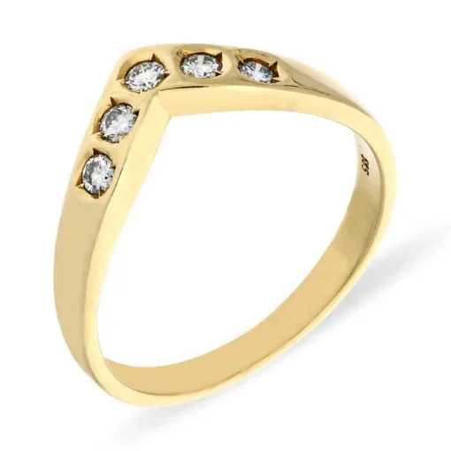 Brillant-Ring Gelbgold