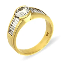 Brillant-Ring Gelbgold