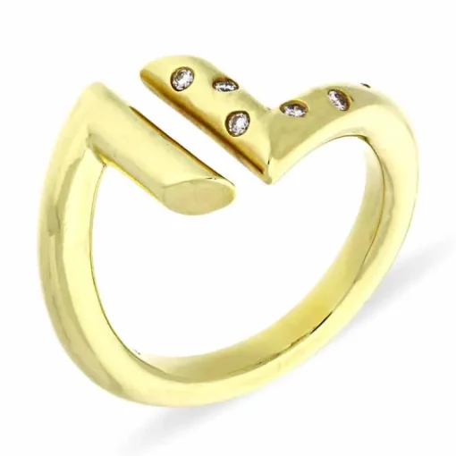 Brillant-Ring Gelbgold