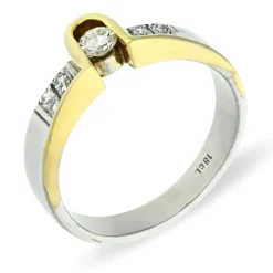 Brillant-Ring Gelbgold