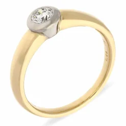 Brillant-Ring Gelbgold