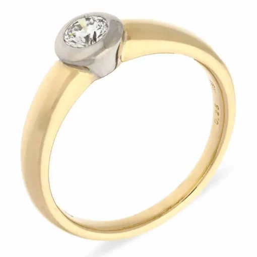 Brillant-Ring Gelbgold