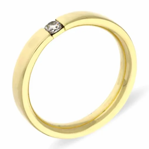 Brillant-Ring Gelbgold