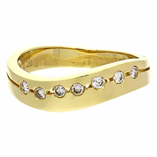 Brillant-Ring Gelbgold