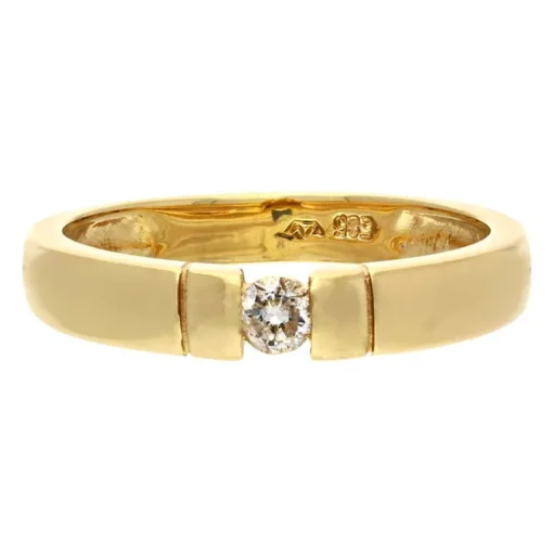 Brillant-Ring Gelbgold