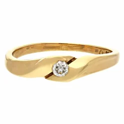 Brillant-Ring Gelbgold