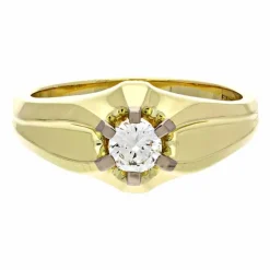 Brillant-Ring Gelbgold