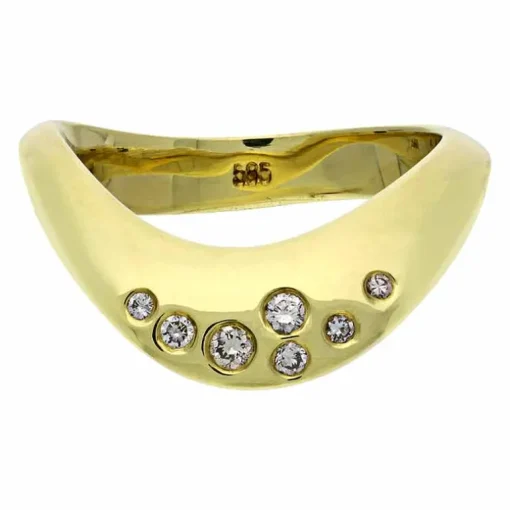 Brillant-Ring Gelbgold