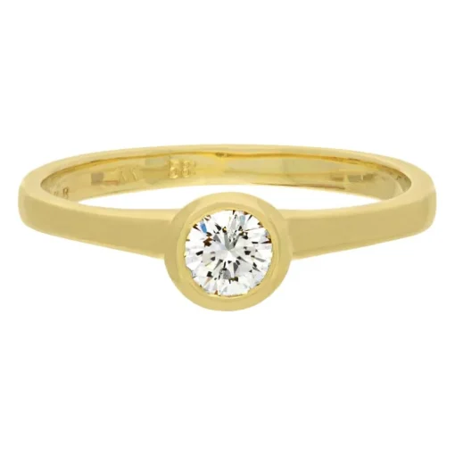 Brillant-Ring Gelbgold