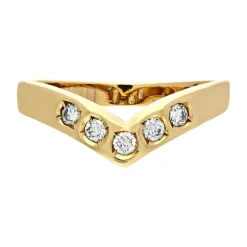 Brillant-Ring Gelbgold