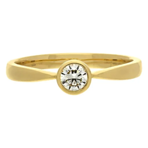 Brillant-Ring Gelbgold