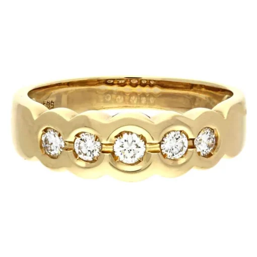 Brillant-Ring Gelbgold