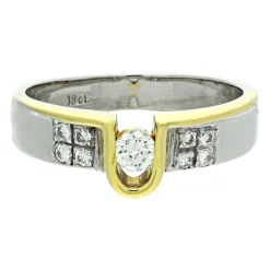 Brillant-Ring Gelbgold