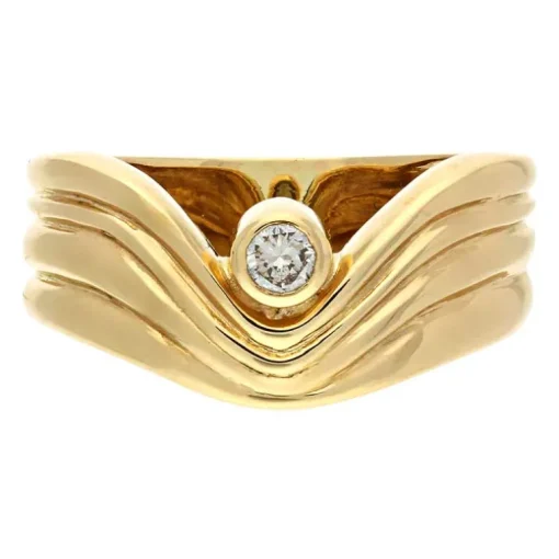 Brillant-Ring Gelbgold