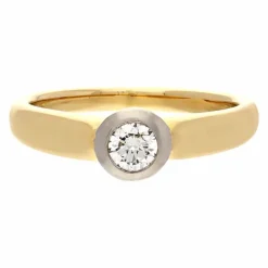 Brillant-Ring Gelbgold