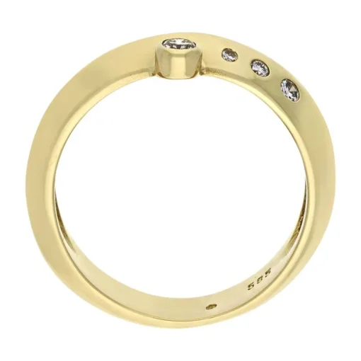 Brillant-Ring Gelbgold