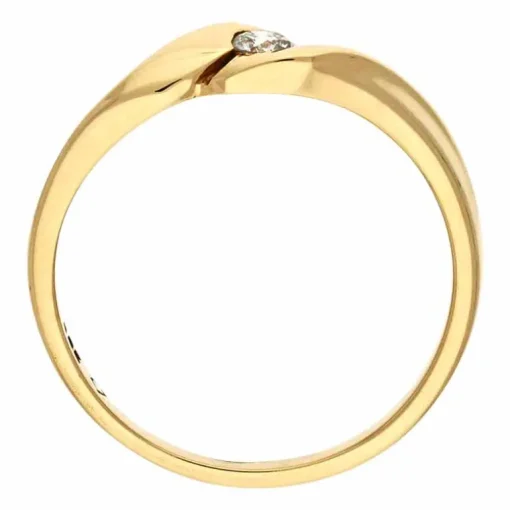 Brillant-Ring Gelbgold