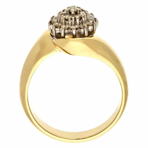 Brillant-Ring Gelbgold