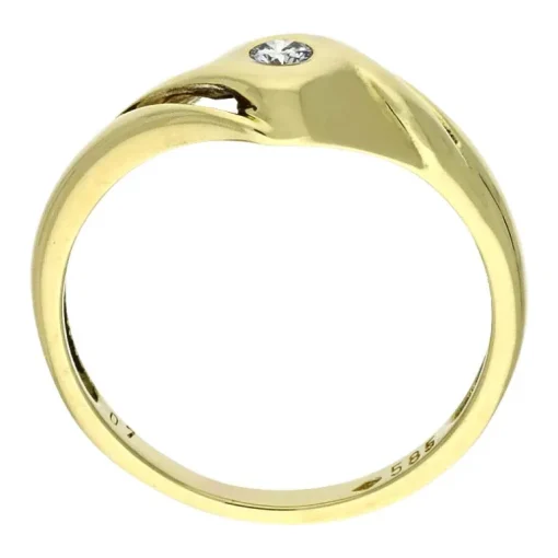 Brillant-Ring Gelbgold