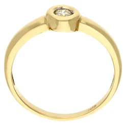 Brillant-Ring Gelbgold