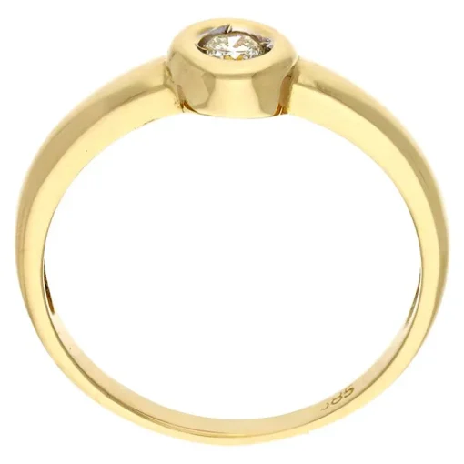 Brillant-Ring Gelbgold