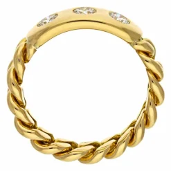 Brillant-Ring Gelbgold