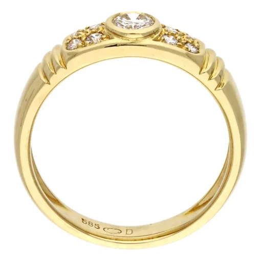 Brillant-Ring Gelbgold