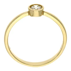Brillant-Ring Gelbgold