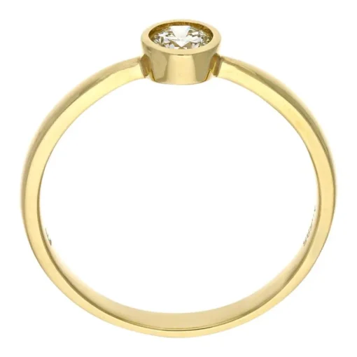 Brillant-Ring Gelbgold