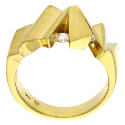 Brillant-Ring Gelbgold
