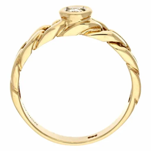 Brillant-Ring Gelbgold