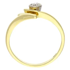 Brillant-Ring Gelbgold