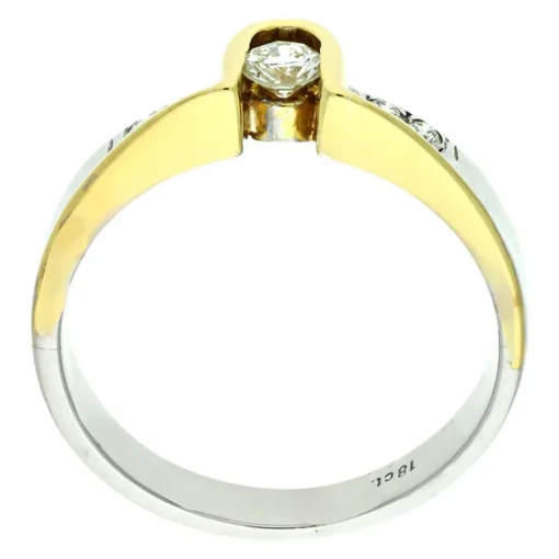 Brillant-Ring Gelbgold