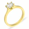 Brillant-Ring Gelbgold 1,0 ct