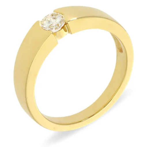 Brillant-Ring Gelbgold 0,35 ct