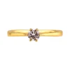 Brillantring Gelbgold 0,35 ct