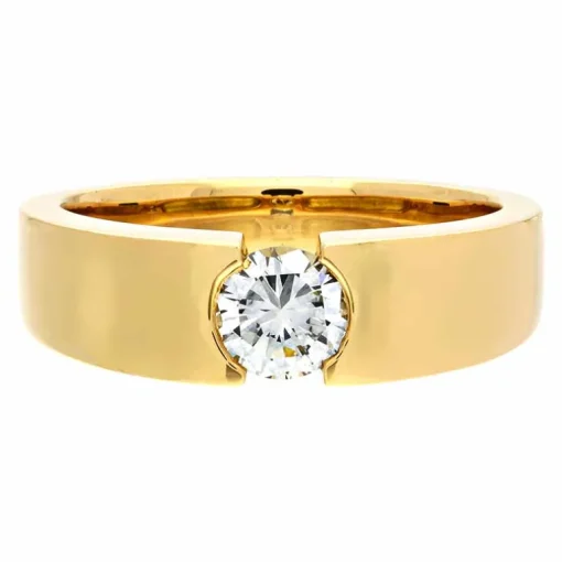 Brillant-Ring Gelbgold 0,68 ct