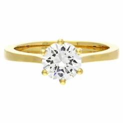 Brillant-Ring Gelbgold 1,09 ct