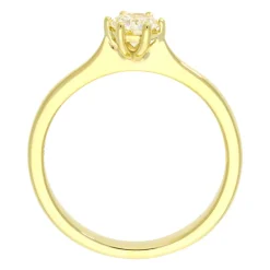 Brillant-Ring Gelbgold 0,47 ct