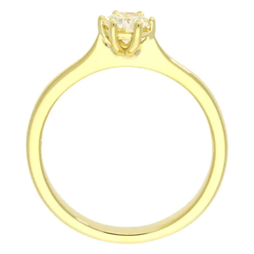 Brillant-Ring Gelbgold 0,47 ct