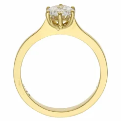 Brillant-Ring Gelbgold 0,74 ct