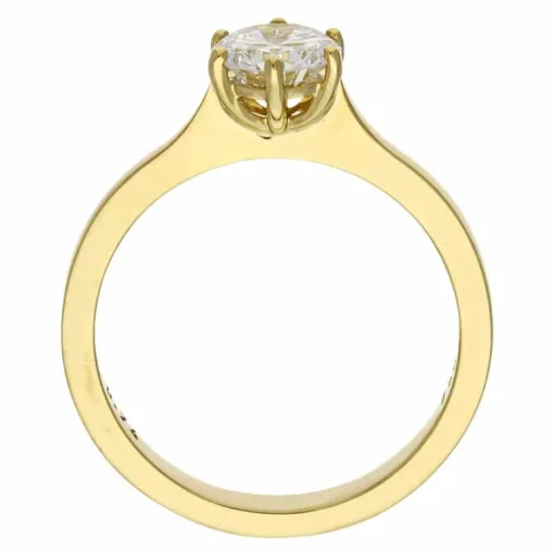 Brillant-Ring Gelbgold 0,74 ct