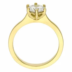 Brillant-Ring Gelbgold 1,0 ct