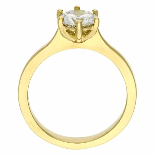 Brillant-Ring Gelbgold 1,0 ct