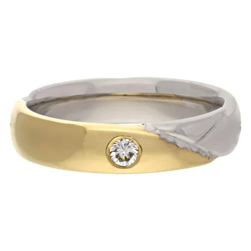 Brillant-Ring Meister Bicolor
