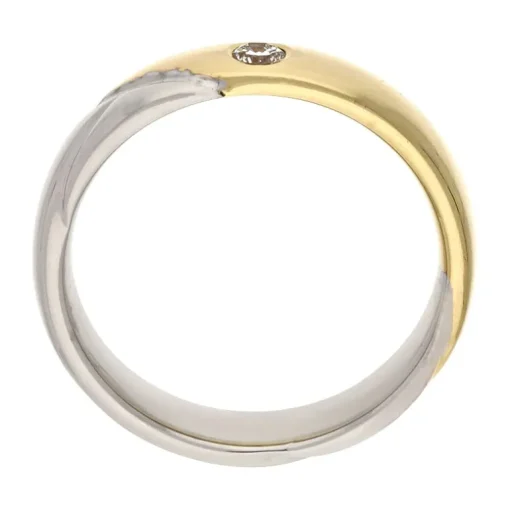 Brillant-Ring Meister Bicolor
