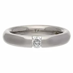 Brillant-Ring 'Niessing' Weißgold