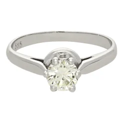 Brillant-Ring Platin