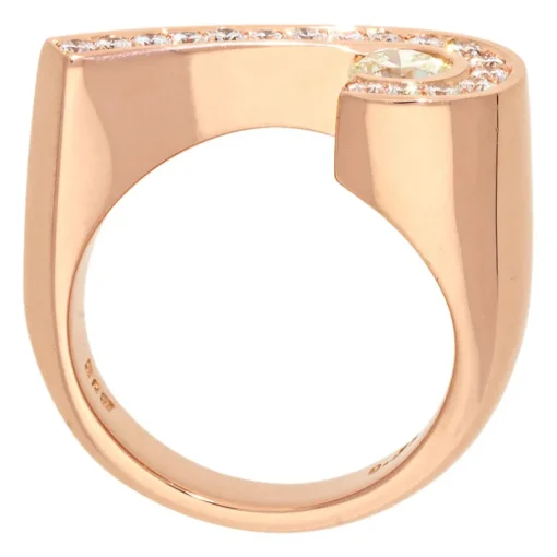 Brillantring Roségold